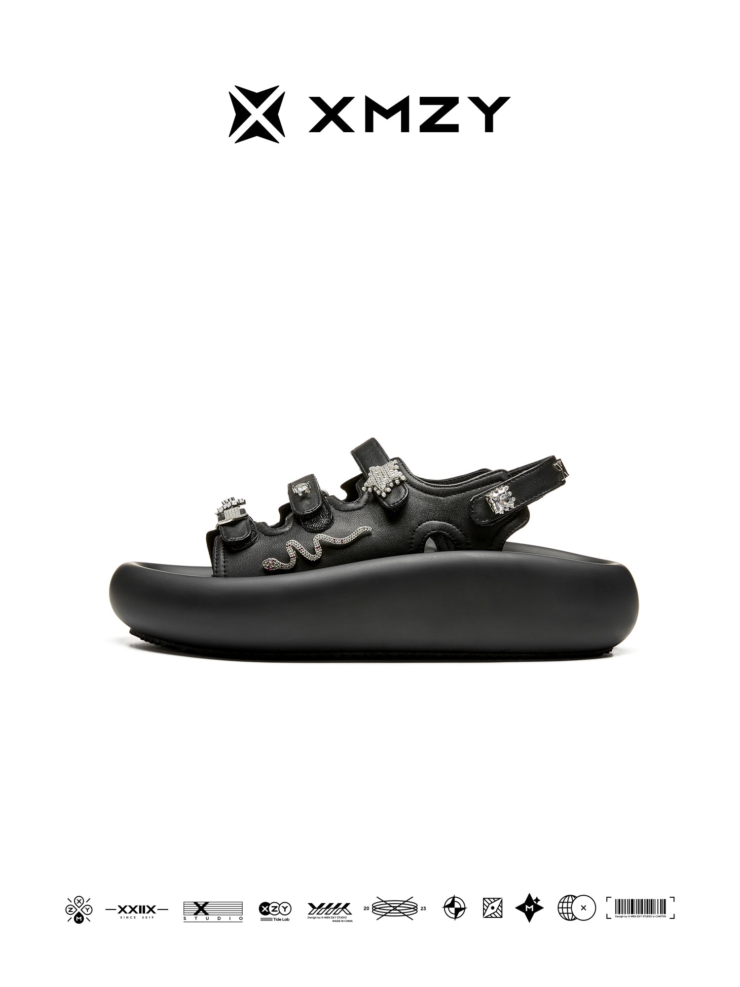 XMZY 2025 Summer New Design Fashion Thick-Topped Sandals for Women