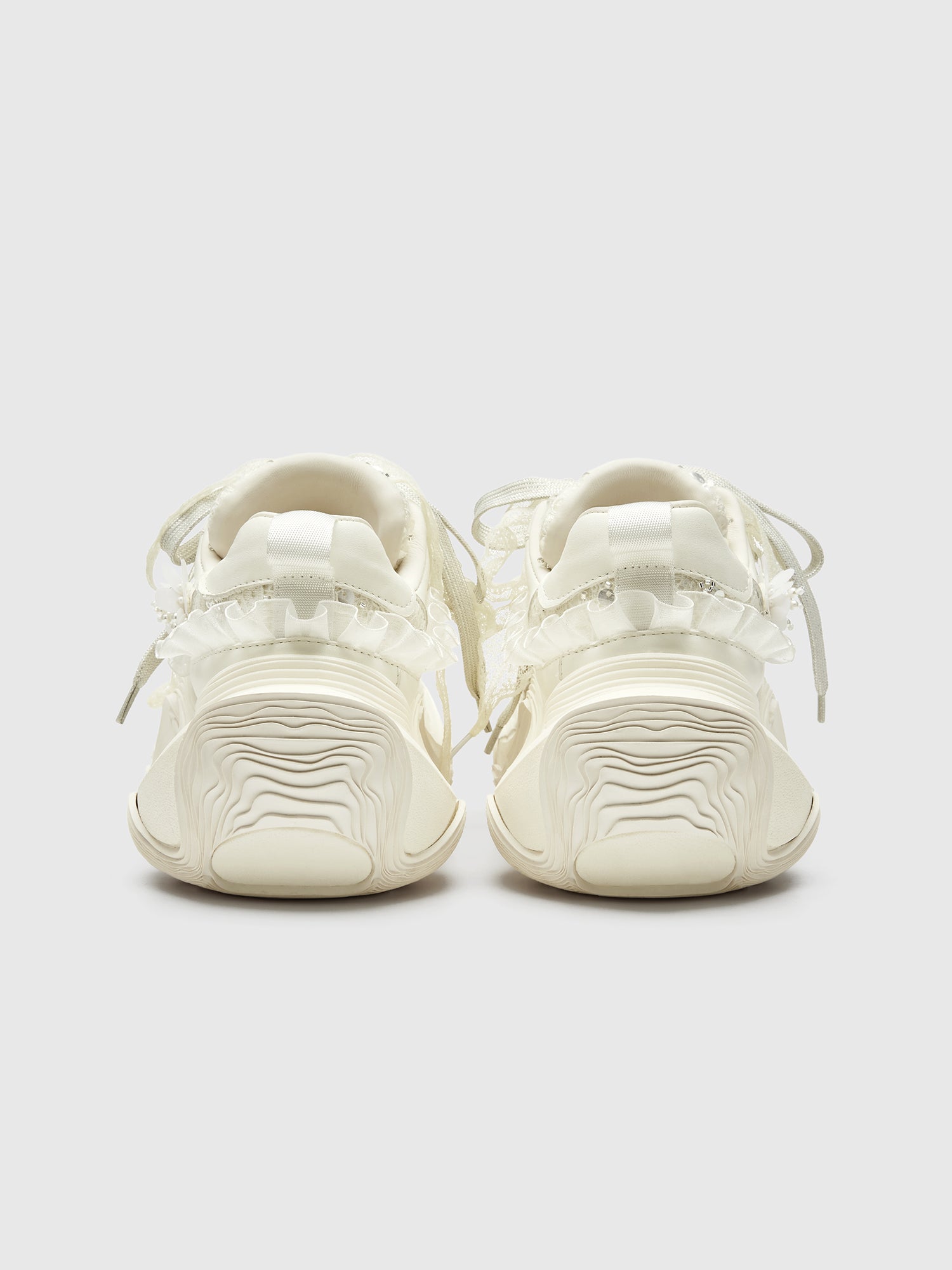 XMZY Roman Holiday Embellished Chunky Sneakers