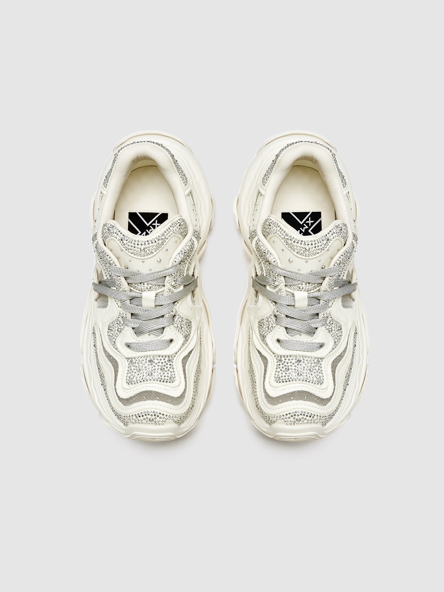 High-end XMZY Starlight Goddess 2025 Women's Crystal-Encrusted Dad Sneakers