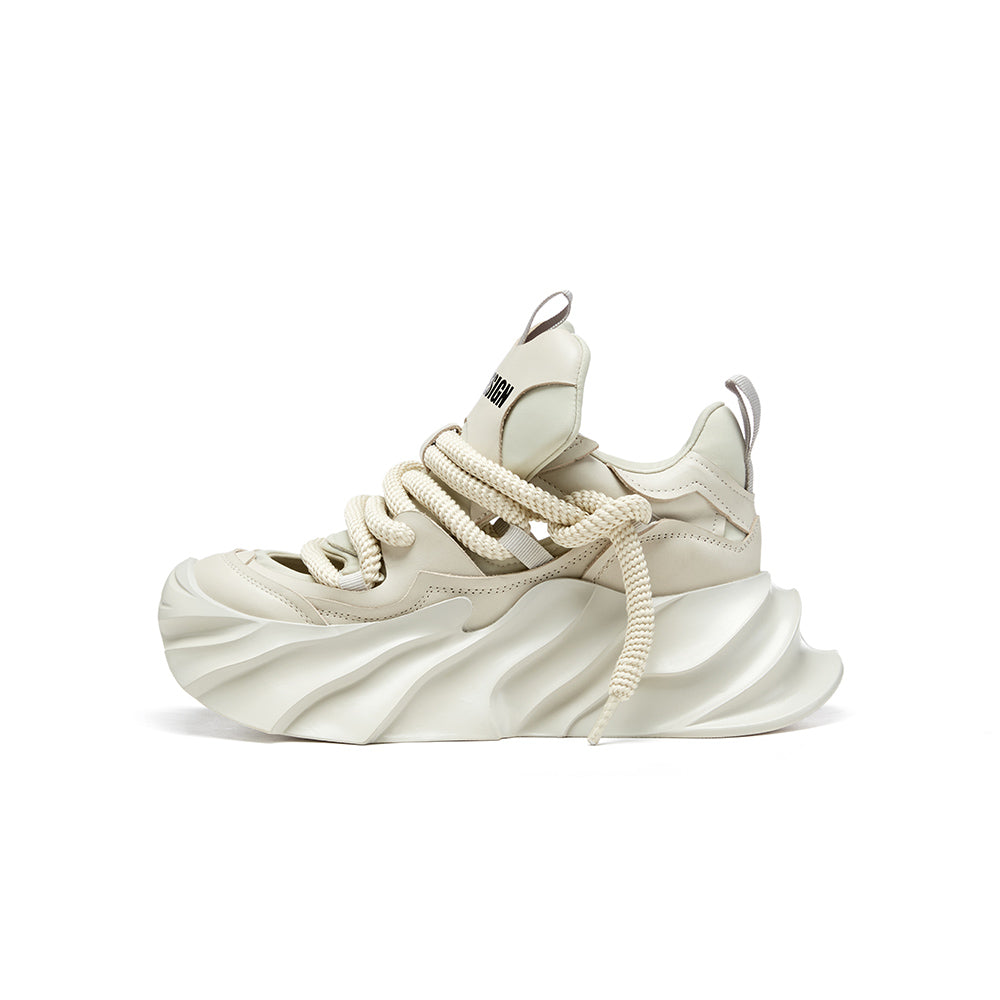 Original Design XMZY 2025 Spring Open-Work Dad Sandal Sneakers | Unisex Chunky Platform