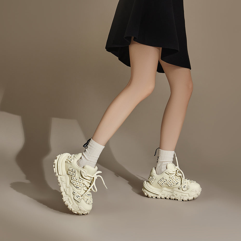 Original Design The XMZY keyboard shoe collection features original