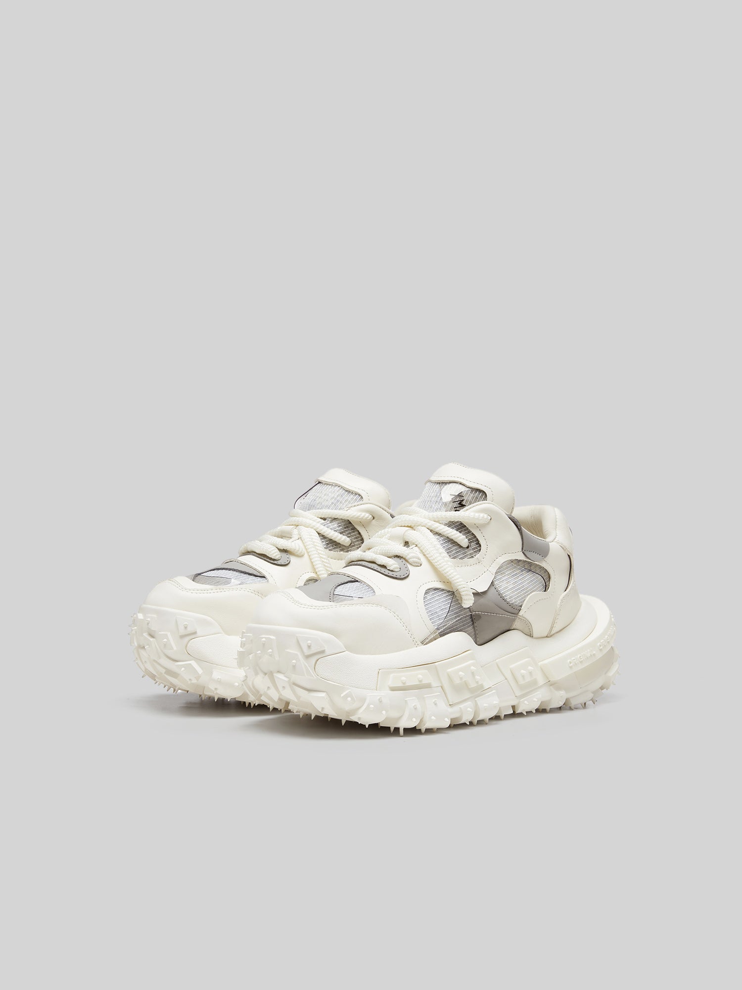 Best Quality XMZY SS2025 Chunky Platform Sneakers | (Leather/Space Tech Fabric)