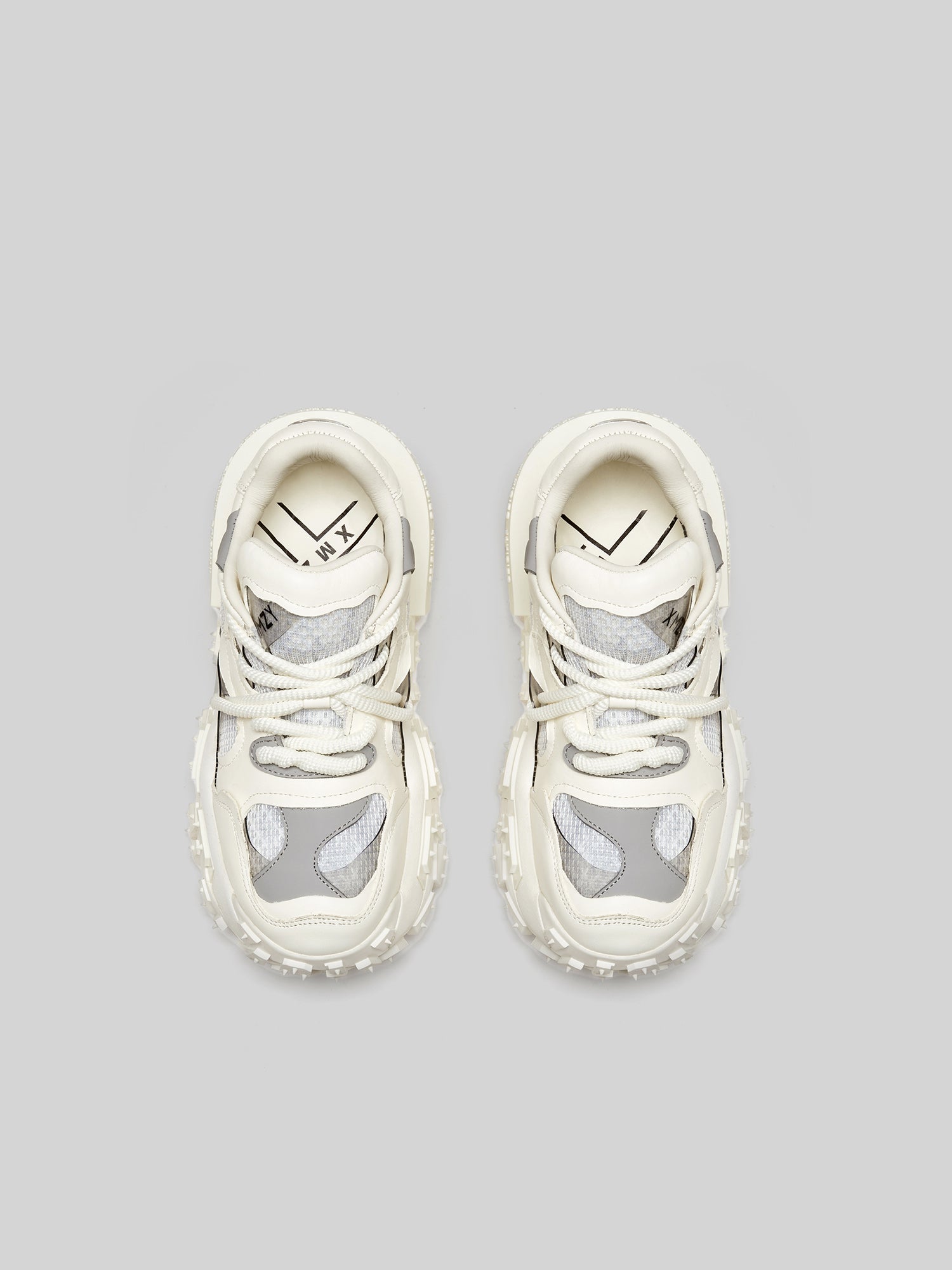Best Quality XMZY SS2025 Chunky Platform Sneakers | (Leather/Space Tech Fabric)