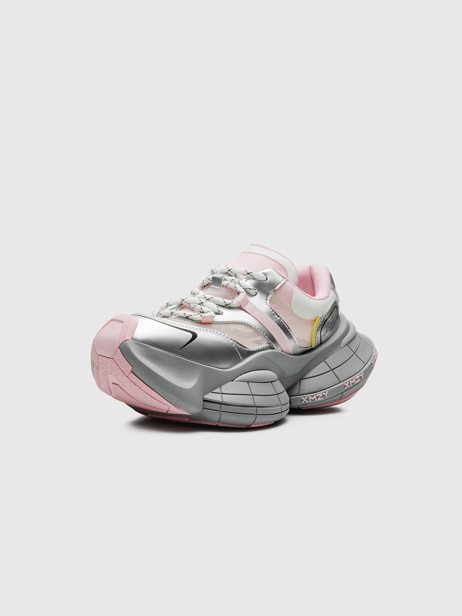 XMZY Silk Road Mesh-Lined Platform Sneakers