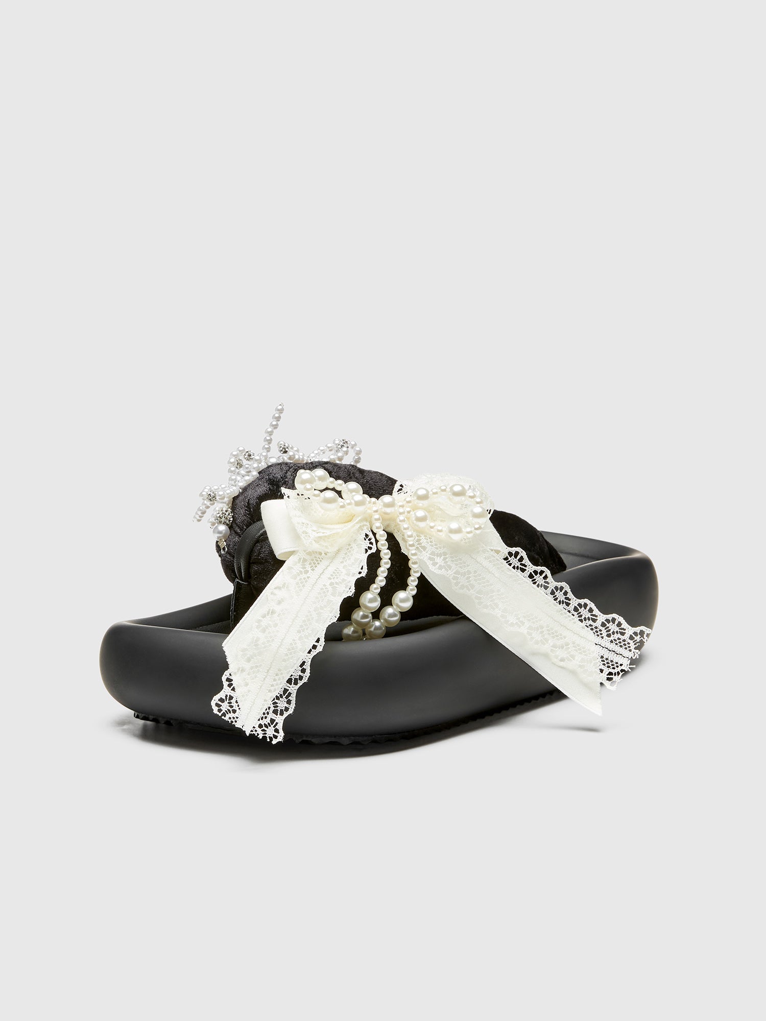 Top Quality XMZY Summer 2025 Beaded Napa Slide Sandals
