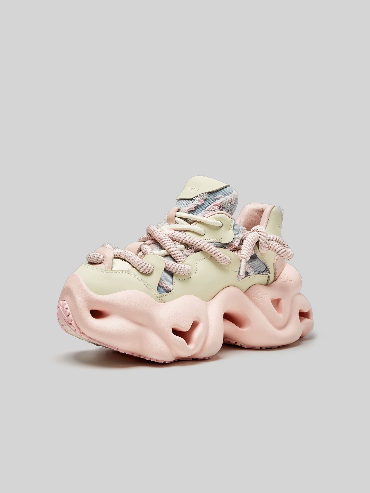 Original Design XMZY Color-Block Chunky Platform Sneakers