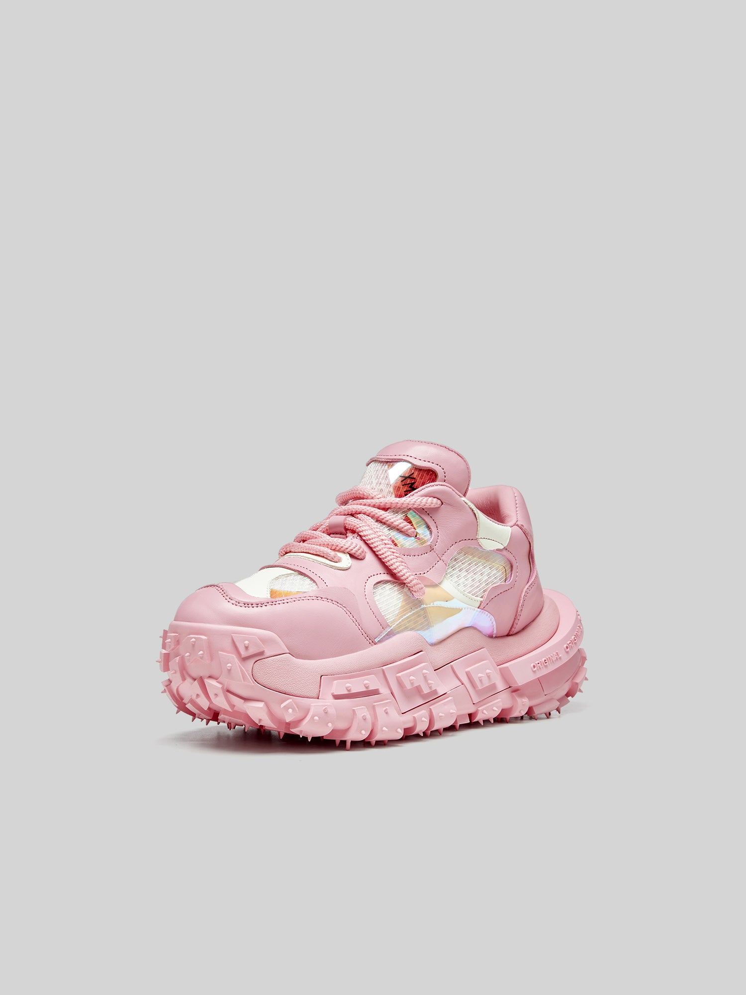 Best Quality XMZY SS2025 Chunky Platform Sneakers | (Leather/Space Tech Fabric)