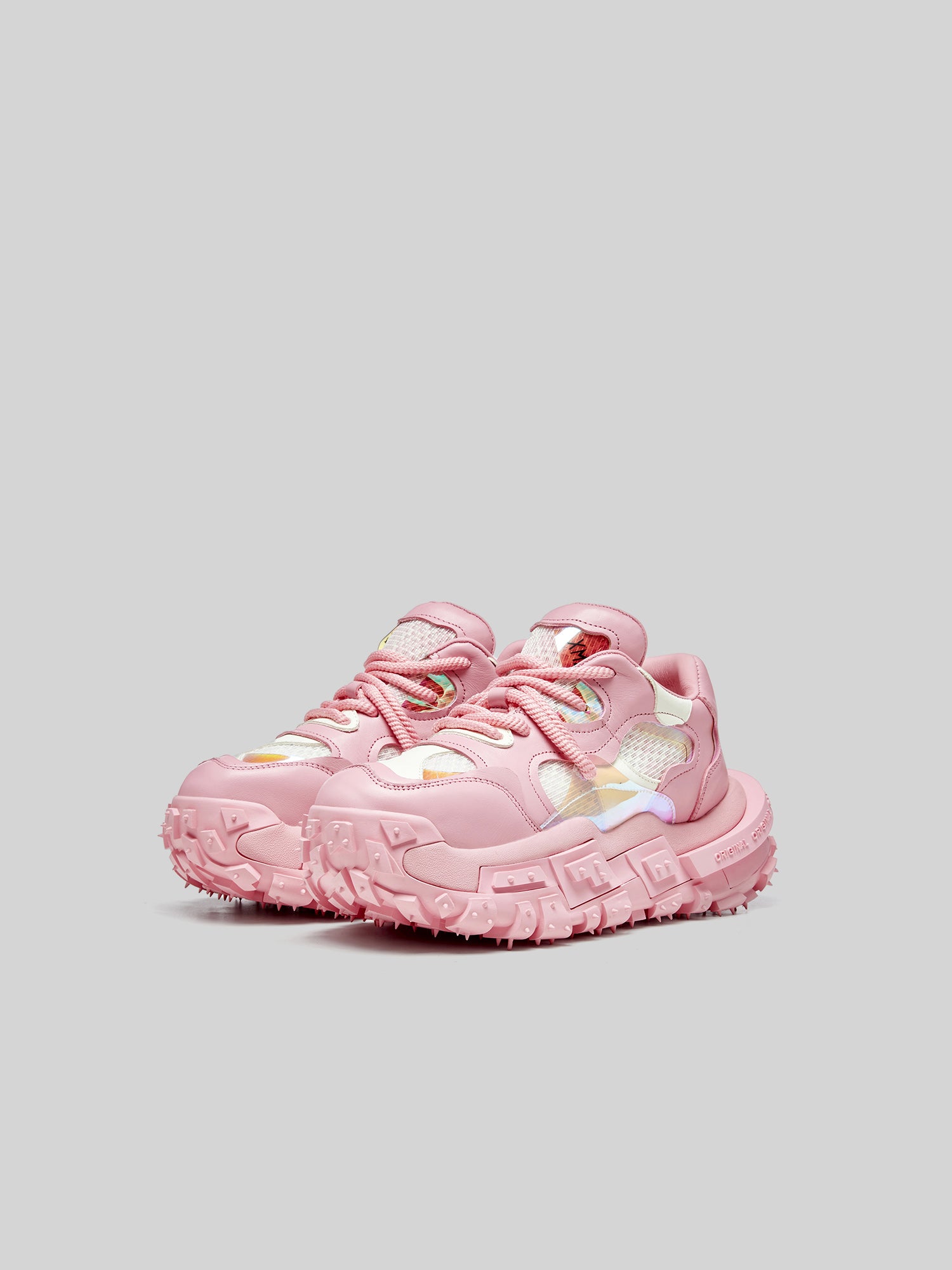 Best Quality XMZY SS2025 Chunky Platform Sneakers | (Leather/Space Tech Fabric)