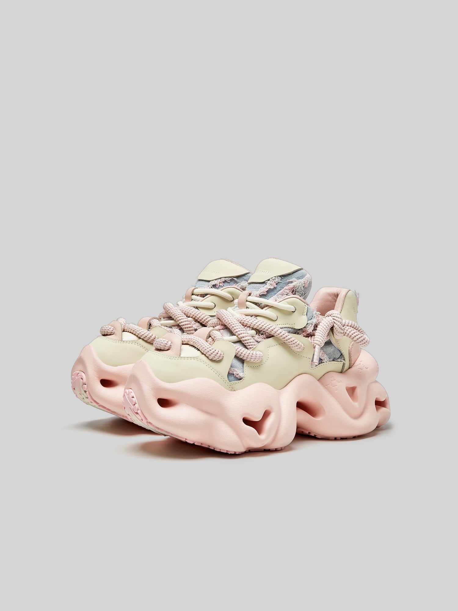 Original Design XMZY Color-Block Chunky Platform Sneakers
