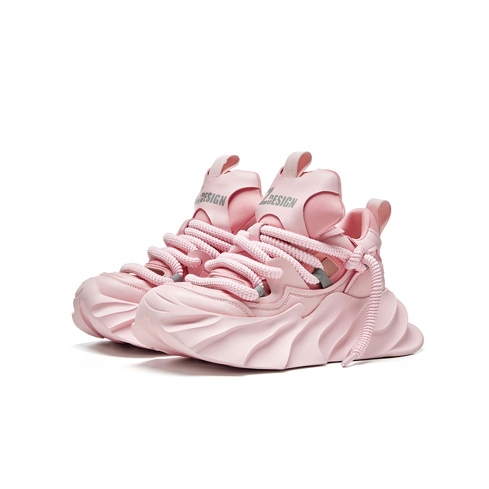 Original Design XMZY 2025 Spring Open-Work Dad Sandal Sneakers | Unisex Chunky Platform