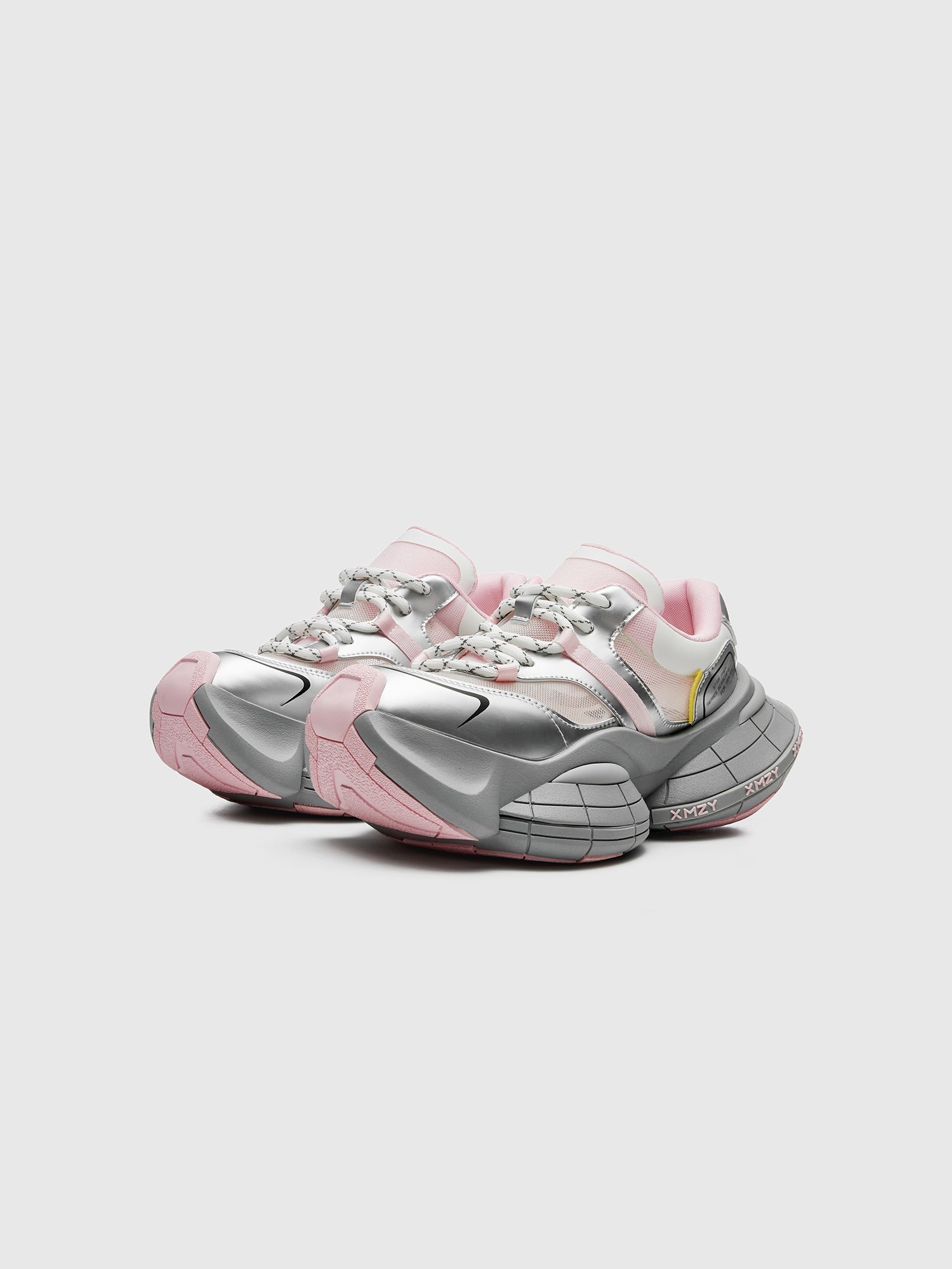 XMZY Silk Road Mesh-Lined Platform Sneakers