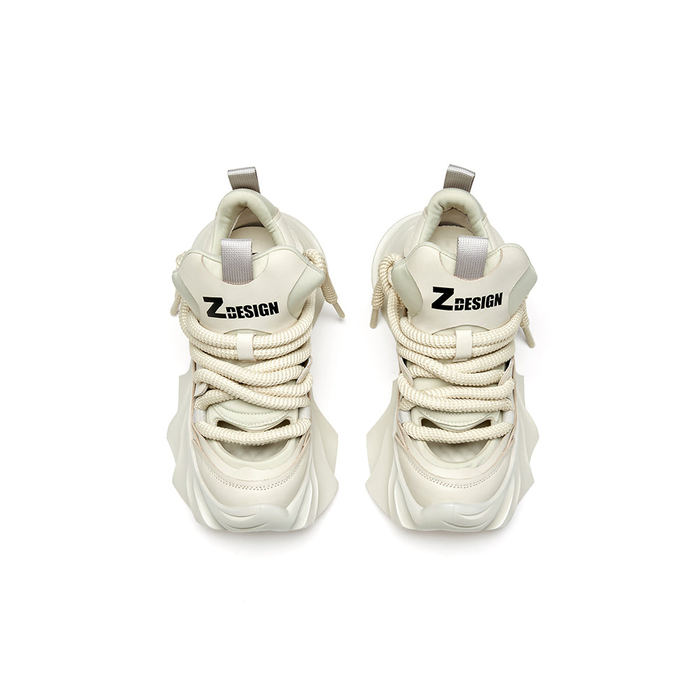 Original Design XMZY 2025 Spring Open-Work Dad Sandal Sneakers | Unisex Chunky Platform