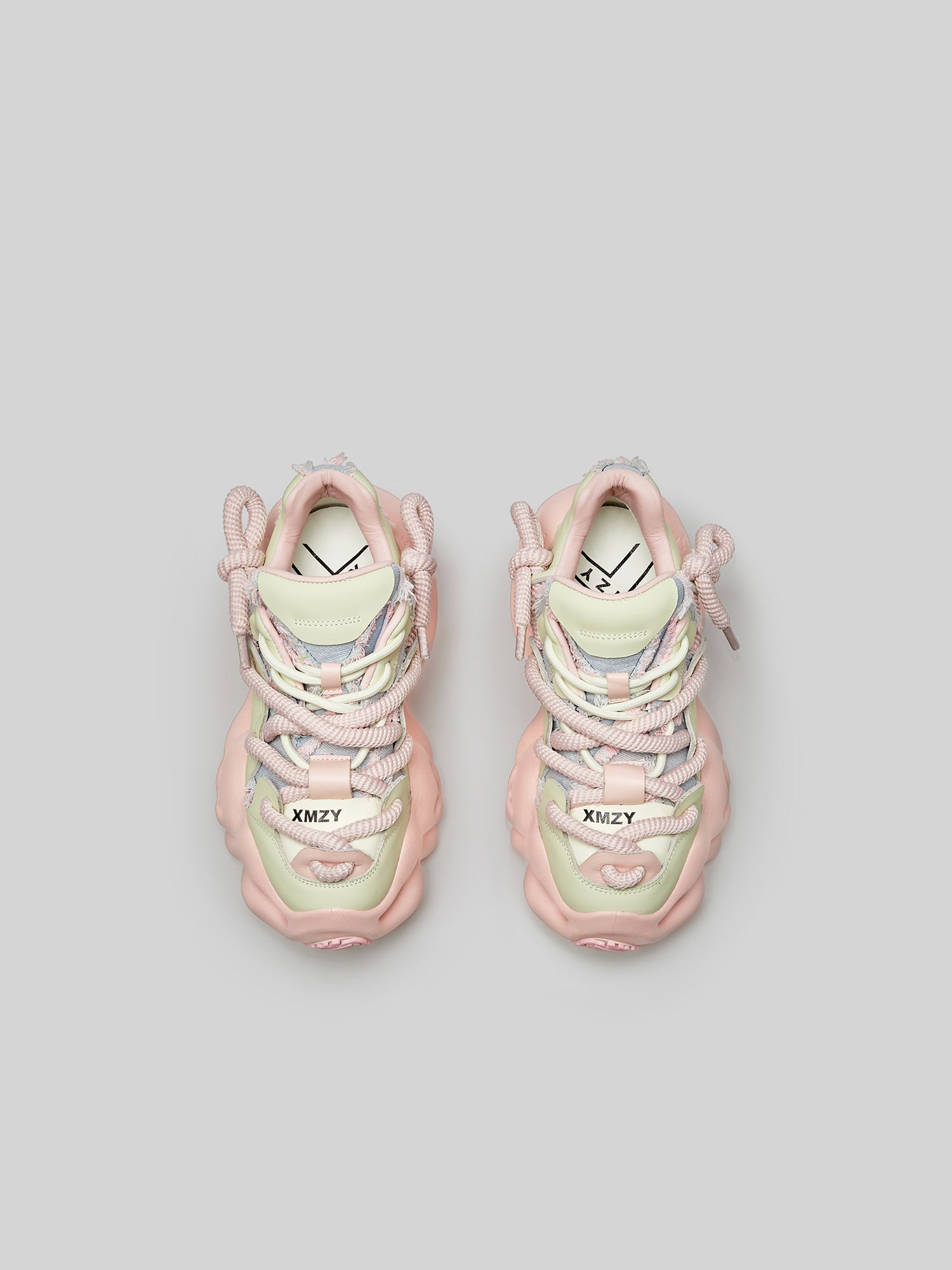 Original Design XMZY Color-Block Chunky Platform Sneakers