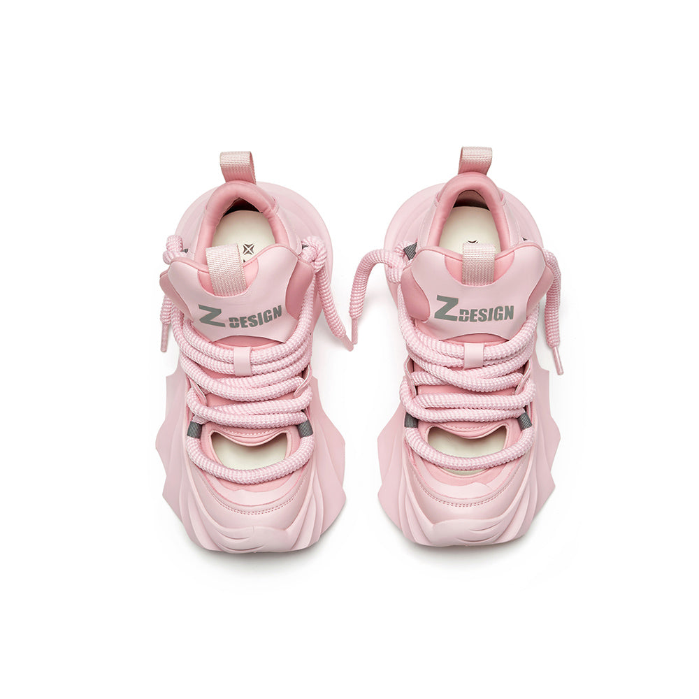 Original Design XMZY 2025 Spring Open-Work Dad Sandal Sneakers | Unisex Chunky Platform