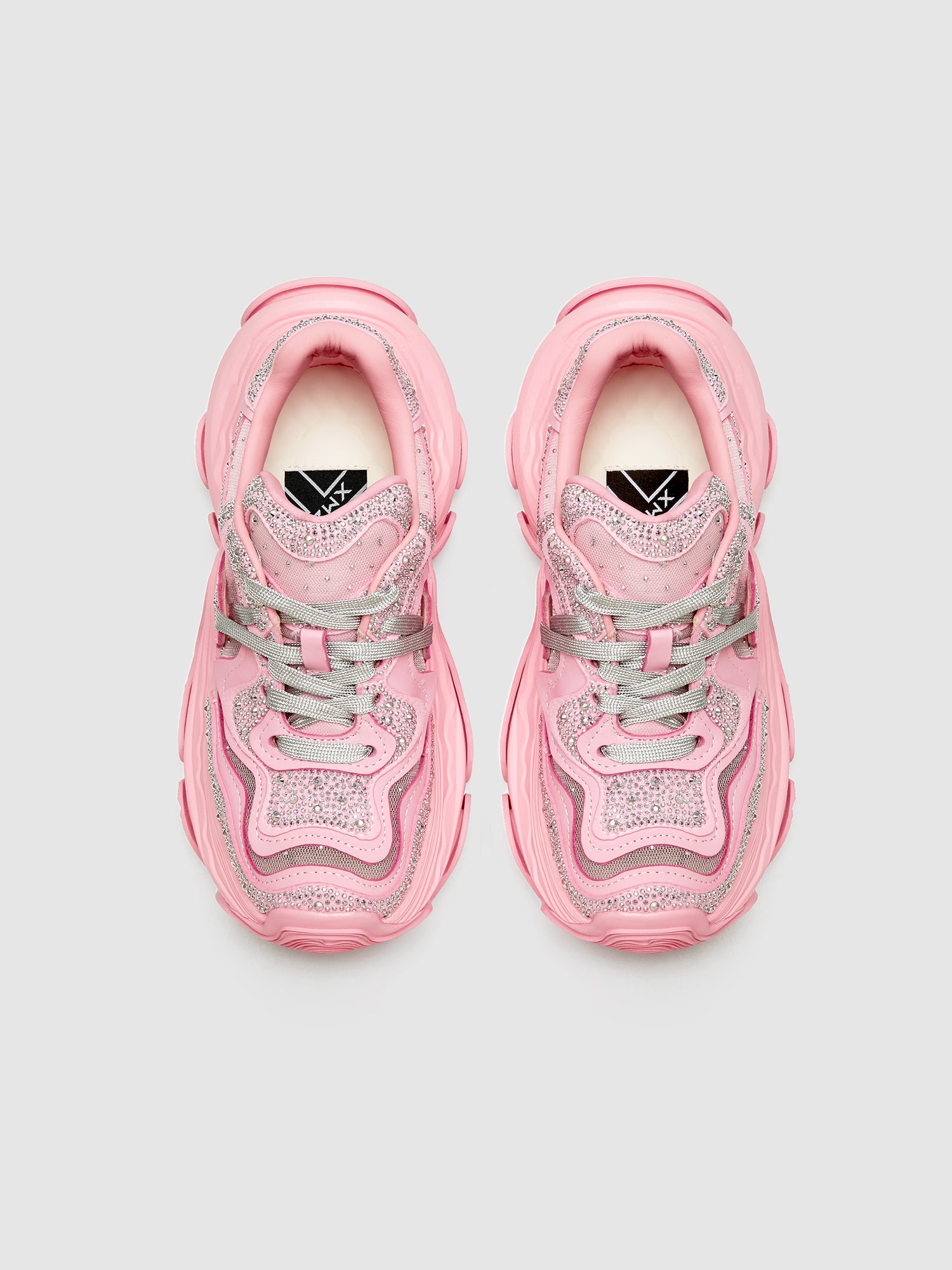 High-end XMZY Starlight Goddess 2025 Women's Crystal-Encrusted Dad Sneakers