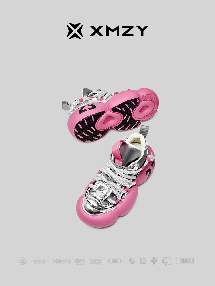 XMZY Euro Chunky Platform Sneakers | Crossover Straps