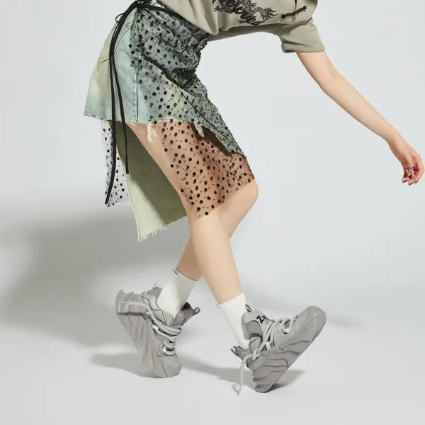 XMZY2025 Summer Original Fashion Open-Back Design Dad shoes-style
