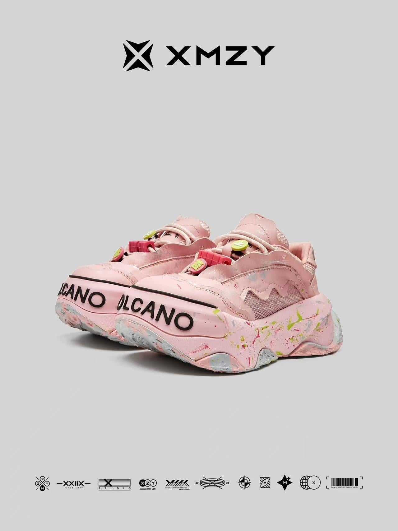 【Tuo Meng】XMZY2025 Summer New Original Fashion Stylish Versatile Sweet Style Designated Thick-Topped Dad Shoes for Women