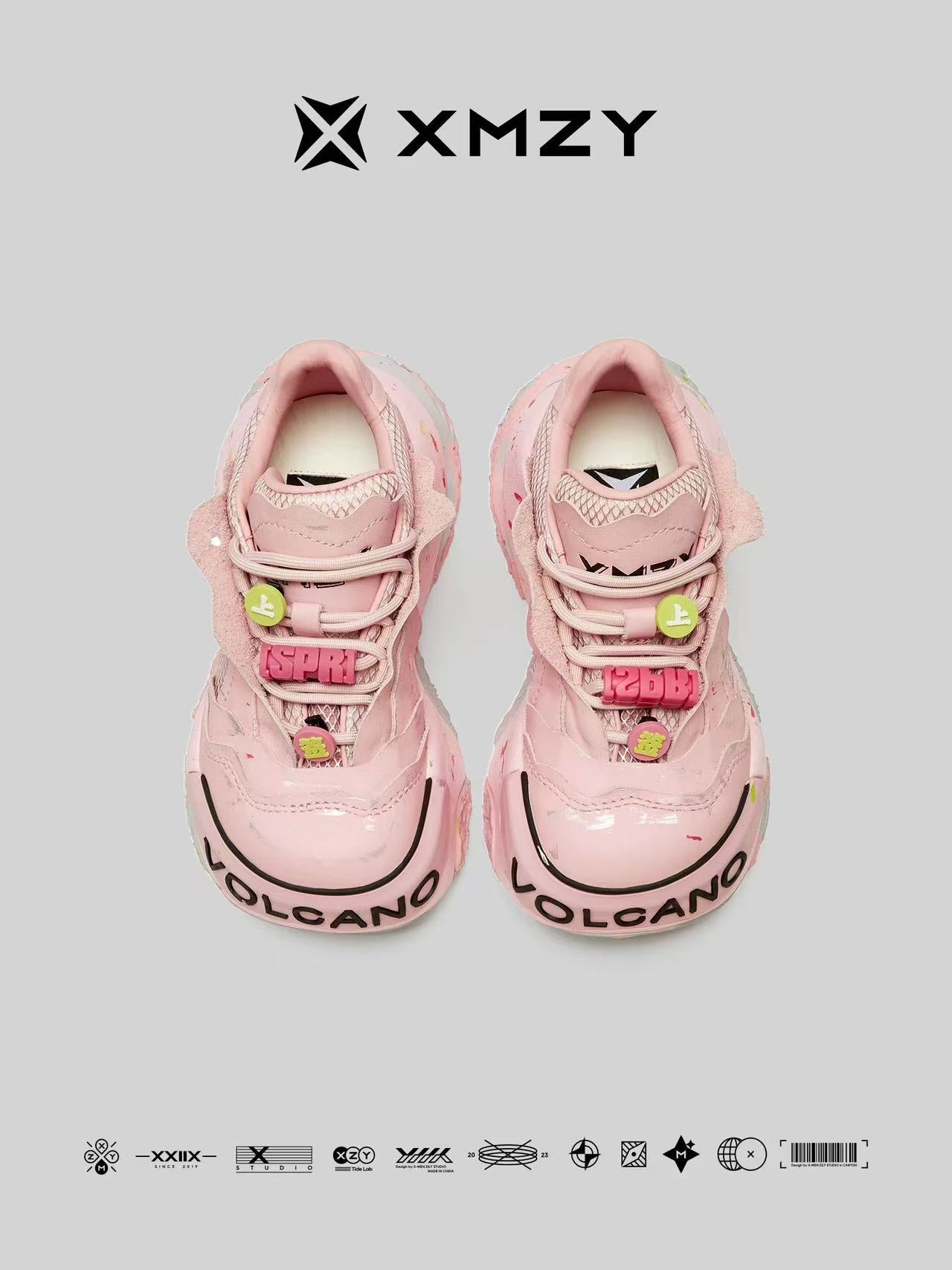 【Tuo Meng】XMZY2025 Summer New Original Fashion Stylish Versatile Sweet Style Designated Thick-Topped Dad Shoes for Women