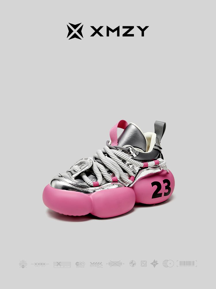 XMZY Euro Chunky Platform Sneakers | Crossover Straps