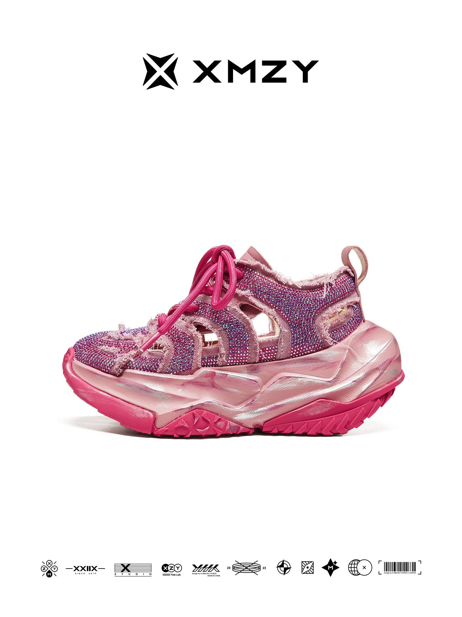 Best Quality XMZY 2025 Summer Women’s Chunky Dad Sneakers