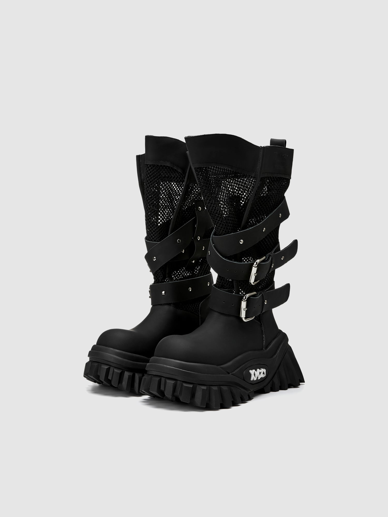 Top Quality XMZY Desert Shadow Women's 2025 Spring Platform Riding Boots