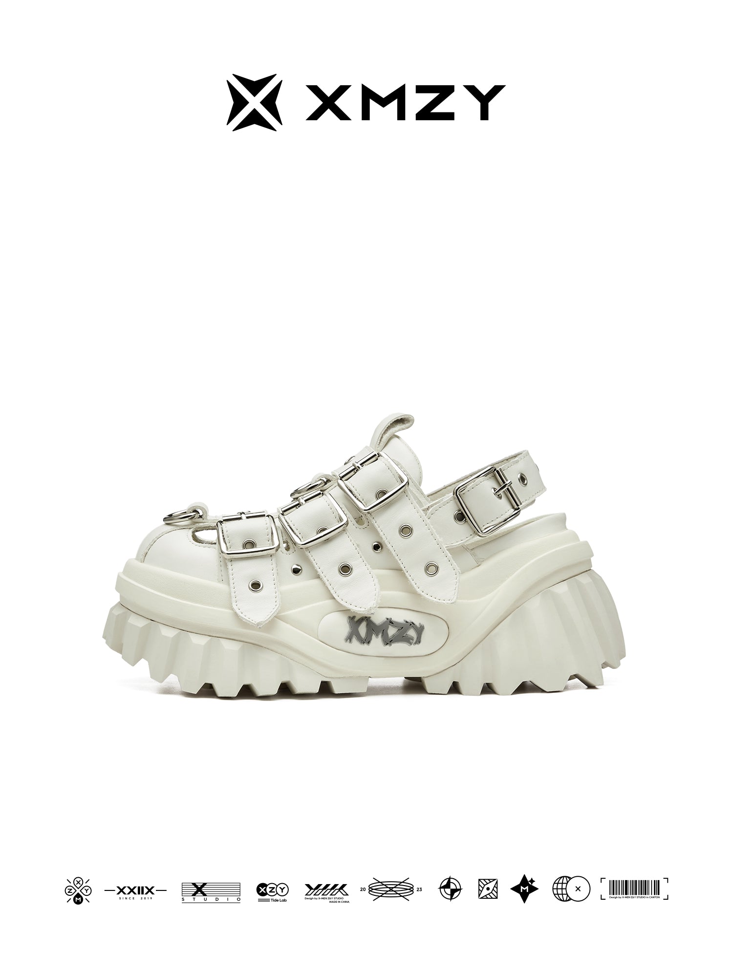 Original Design XMZY 2025 Summer Punk Gladiator Sandals for Women