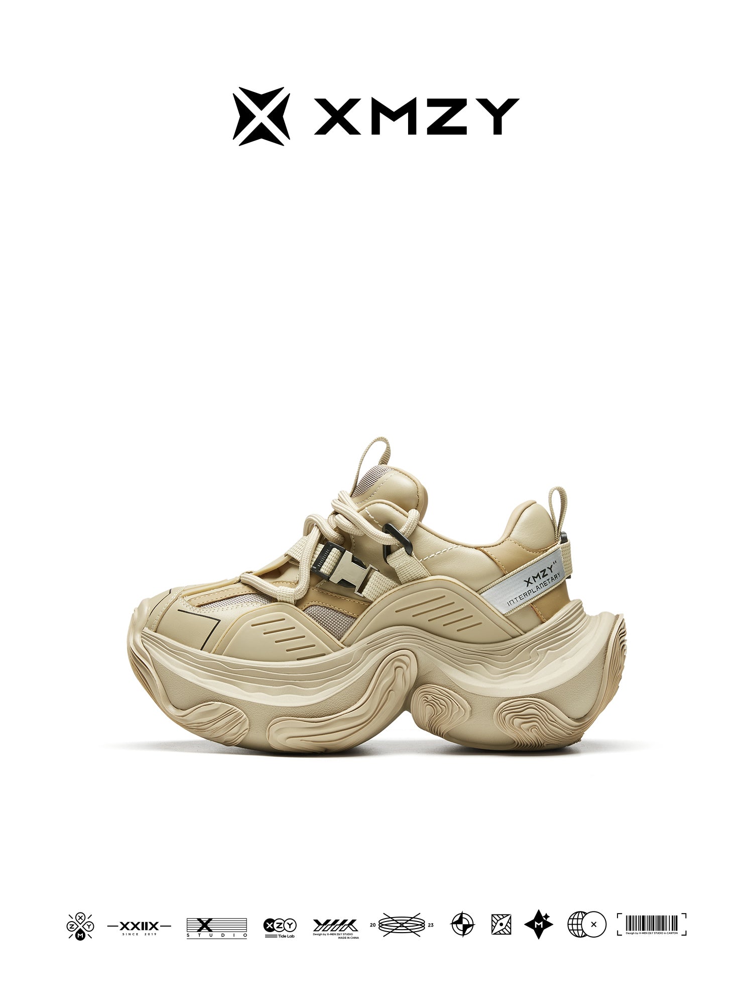 Hot Sales XMZY Sand Escape Platform Sneakers - Streetwear Dad Shoes