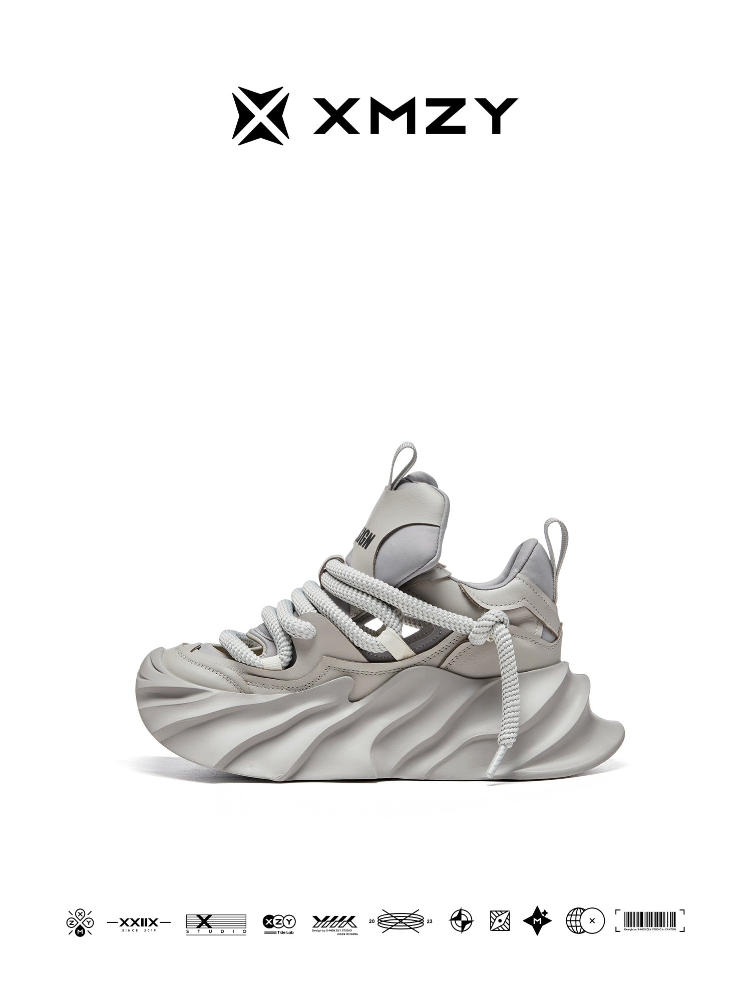 XMZY2025 Summer Original Fashion Open-Back Design Dad shoes-style
