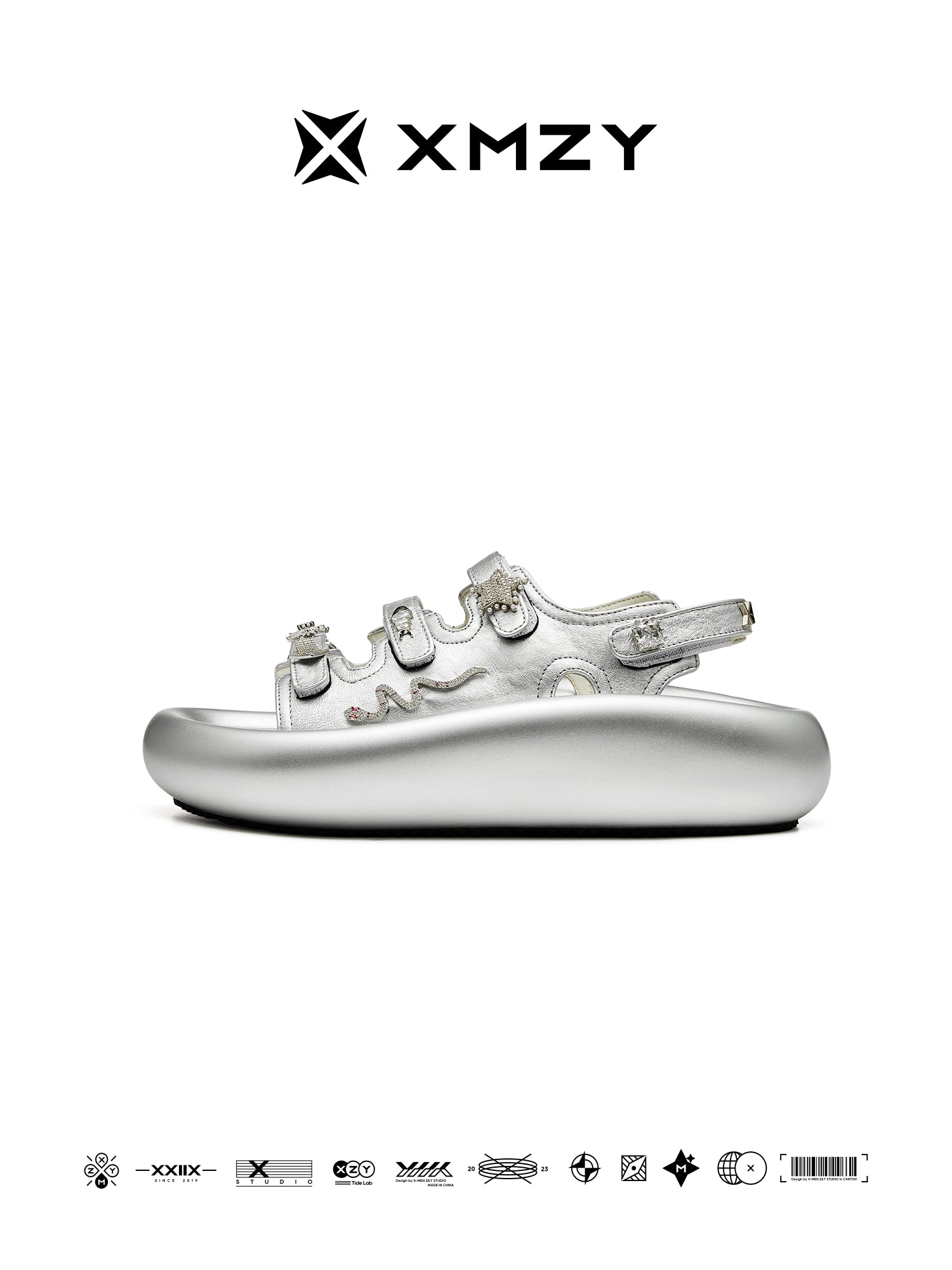 XMZY 2025 Summer New Design Fashion Thick-Topped Sandals for Women