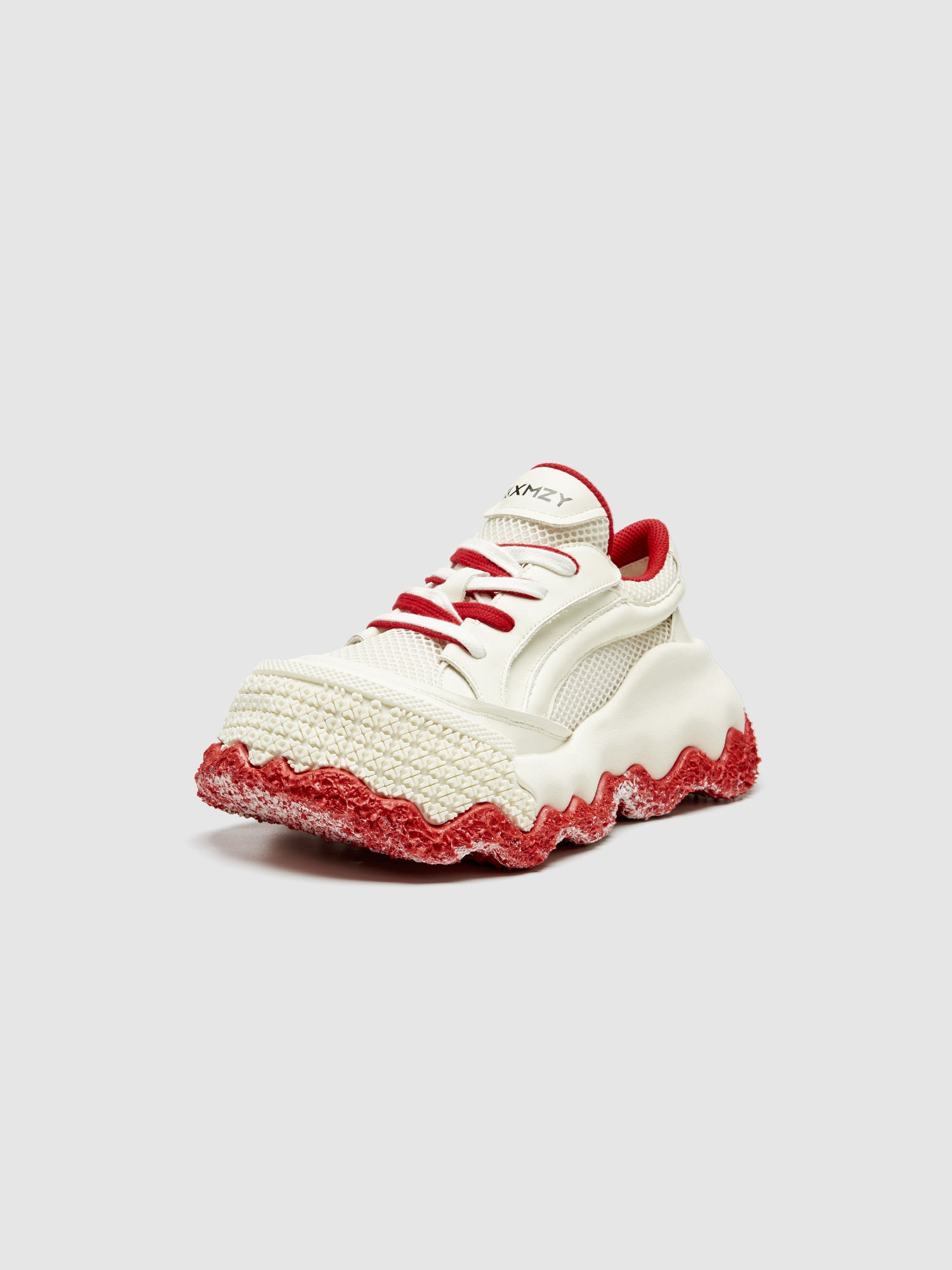 XMZY Eden Glow Chunky Sneakers - Unisex Napa Leather Platform Shoes