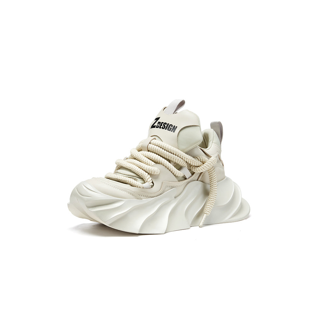 Original Design XMZY 2025 Spring Open-Work Dad Sandal Sneakers | Unisex Chunky Platform
