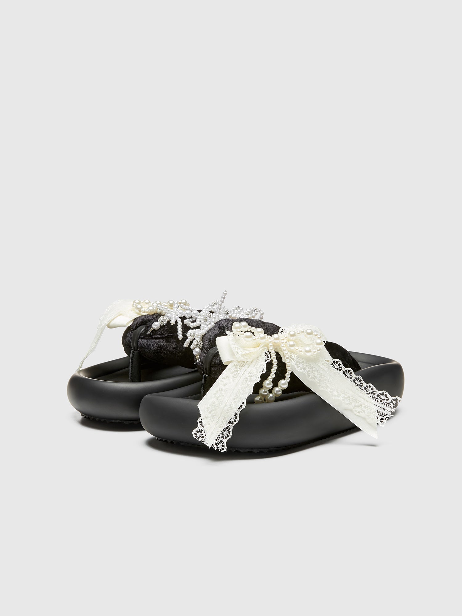 Top Quality XMZY Summer 2025 Beaded Napa Slide Sandals
