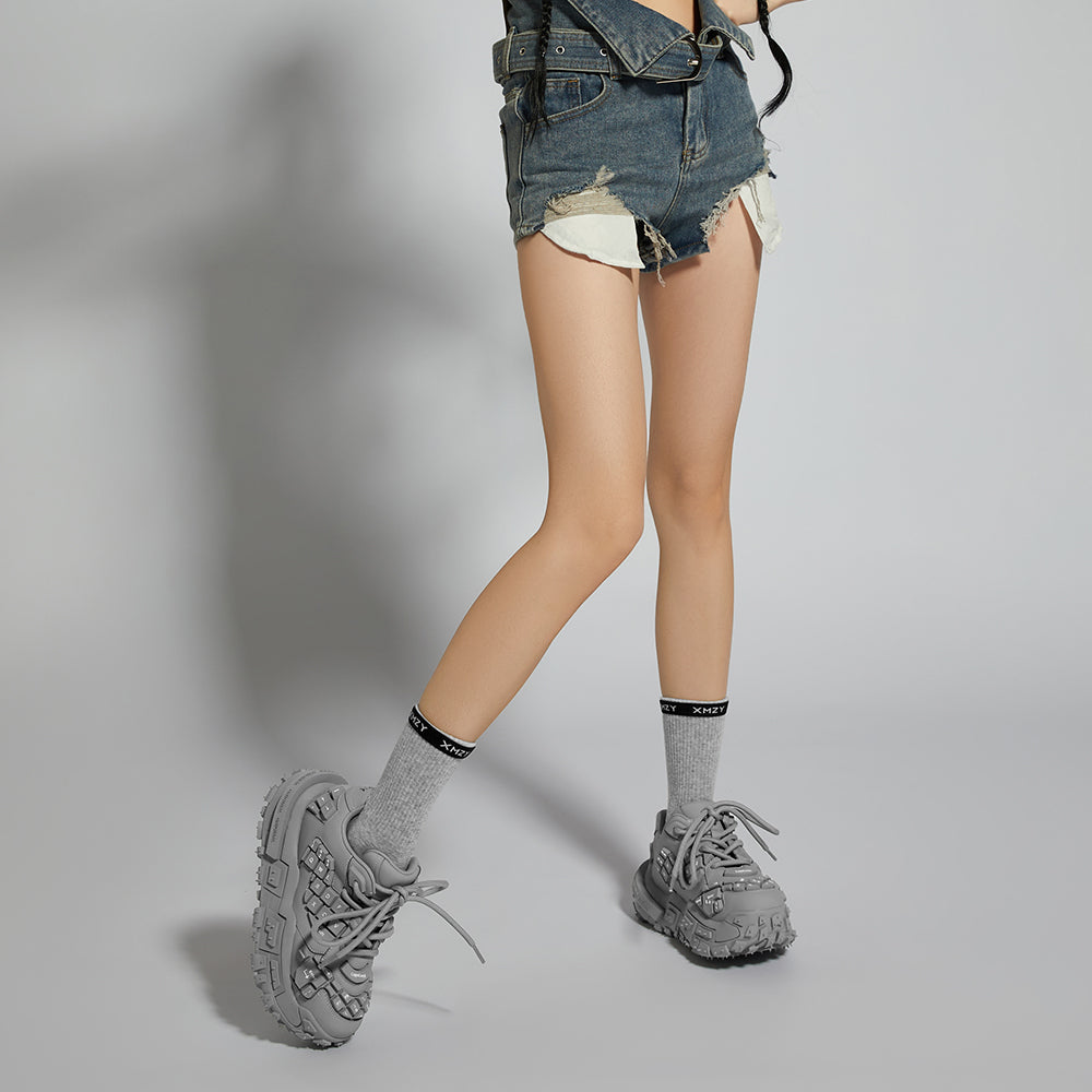 Original Design The XMZY keyboard shoe collection features original