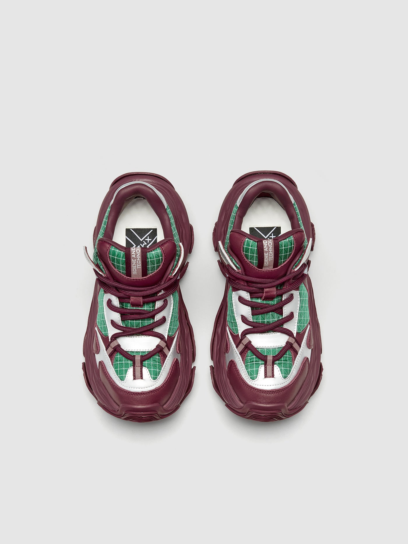 XMZY Chunky Dad Sneakers for Women – 2025 Hip-Hop Colorblock Platform Shoes