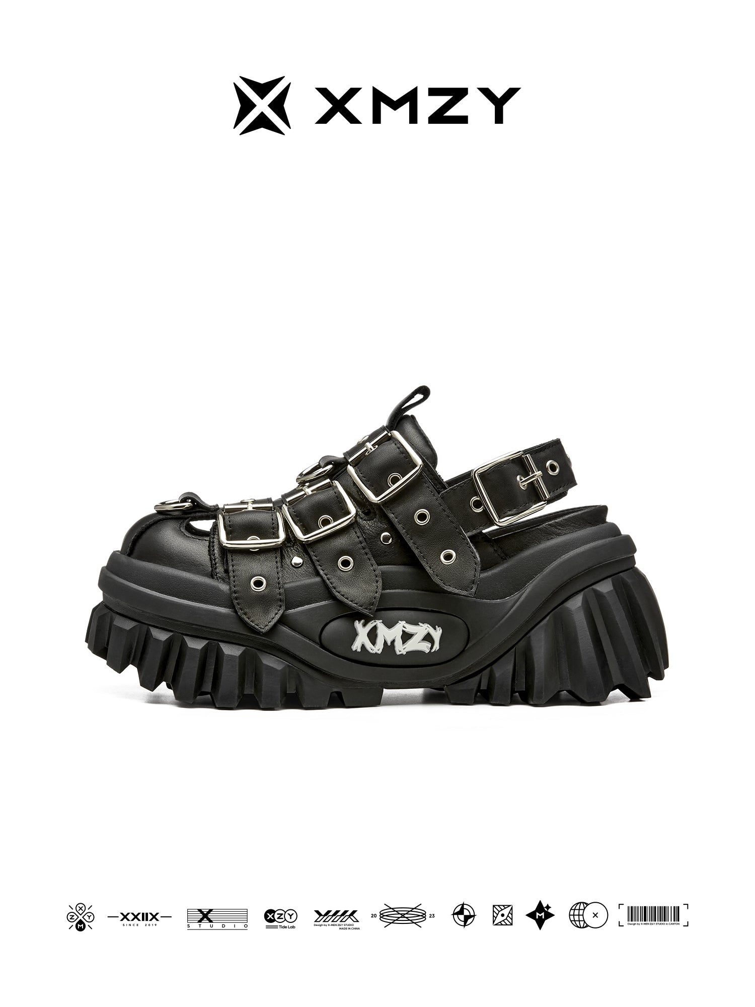 Original Design XMZY 2025 Summer Punk Gladiator Sandals for Women