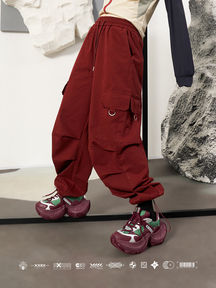XMZY Chunky Dad Sneakers for Women – 2025 Hip-Hop Colorblock Platform Shoes